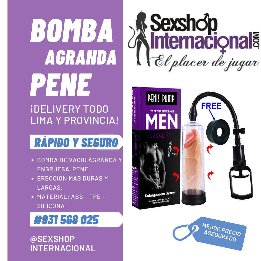 PASSIOM PUMP BOMBA SUCCION MANUAL DESARROLLA PENE SEXSHOP 